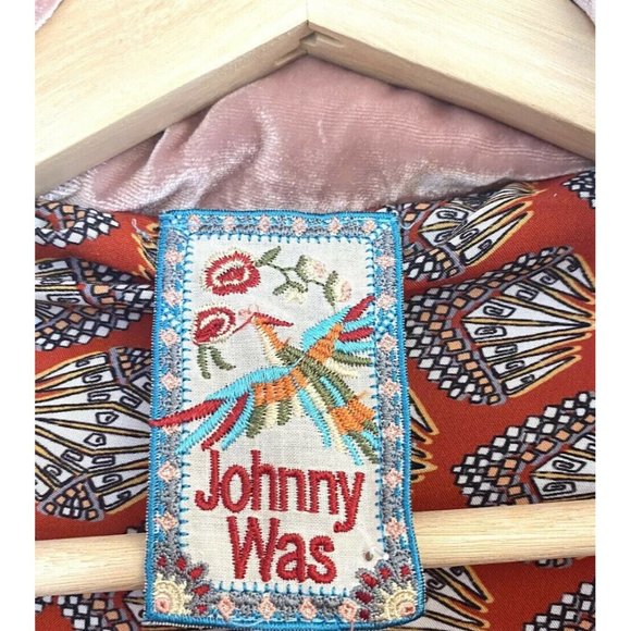 Johnny Was NWT Zaelia Silk-Blend Puffer Jacket - Picture 8 of 11